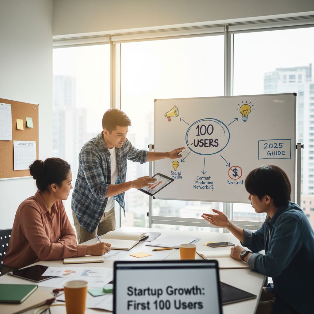 Featured image for: How to Get Your First 100 Users for Your Startup in 2025: A Proven Step-by-Step Guide
