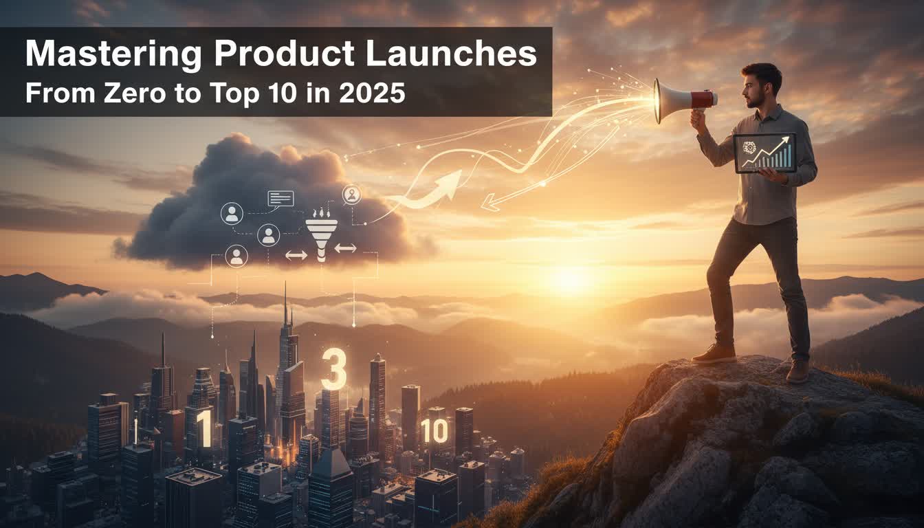Featured image for: Mastering Product Hunt Launches: From Zero to Top 10 in 2025